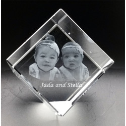 CUB0080 - 3D Photo Cube - Large Size - 80 x 80 x 80mm CUB0080 - 3D Photo Cube - Large Size - 80 x 80 x 80mm