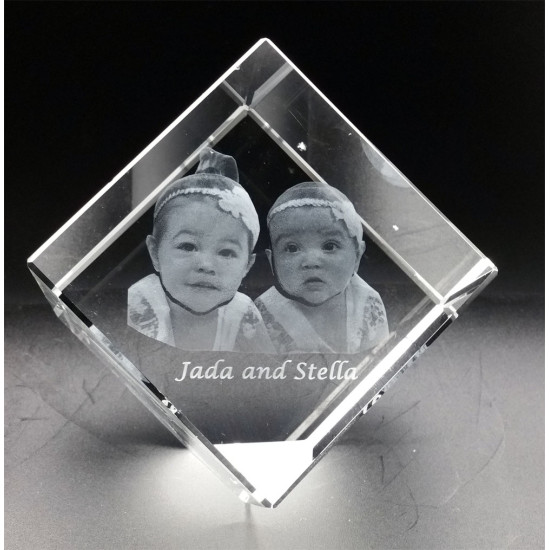 CUB0060 - 3D Photo Cube - Medium Size - 60 x 60 x 60mm