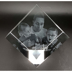 CUB0100 - 3D Photo Cube - Extra Large Size - 100 x 100 x 100mm CUB0100 - 3D Photo Cube - Extra Large Size - 100 x 100 x 100mm